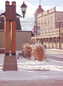 coldwater hotel square winter
