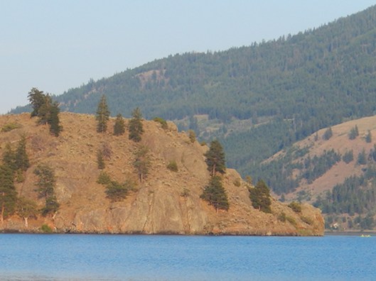 Nicola Lake, last week, after the smoke cleared.