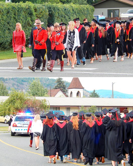 Graduation march 2016. 105 Merrittonians celebrated graduation over the weekend. Congrats to all!