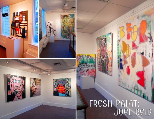 Last chance to see the latest exhibition of Joel Reid's paintings - at the Courthouse Art Gallery.