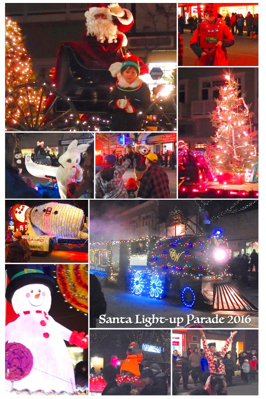 The annual Santa Light-up parade transformed the downtown on Friday evening. And right on time for Country Christmas, snow fell Saturday.